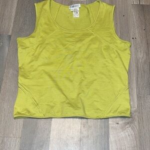 Carlise Lime Green Tank Top